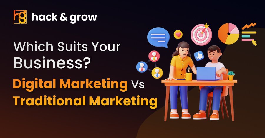 Digital Marketing vs Traditional Marketing